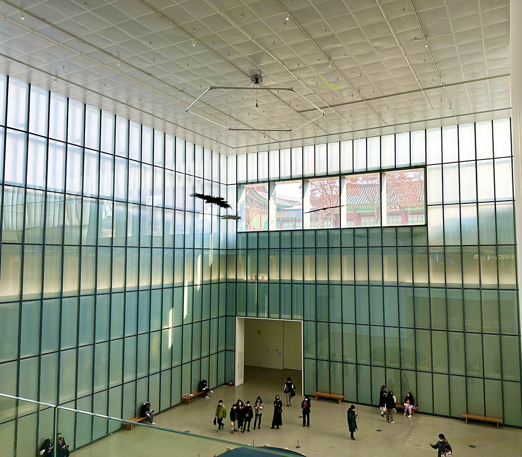 Transom Window at The National Contemporary Museum of Art, Seoul, Korea